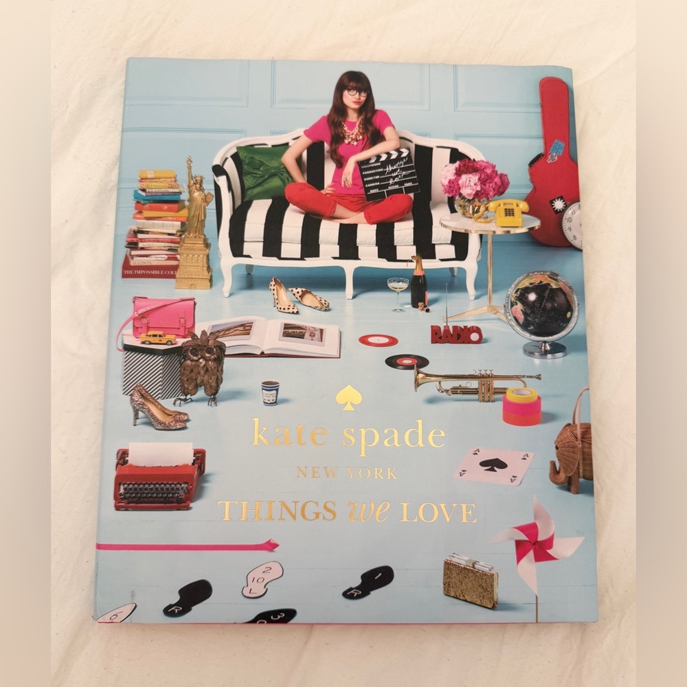 Kate Spade New York Colorful Illustrated Book